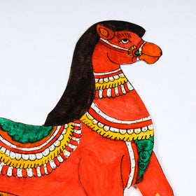  Tholu Bommalata Leather Puppet Wall Hanging l iTokri.com 