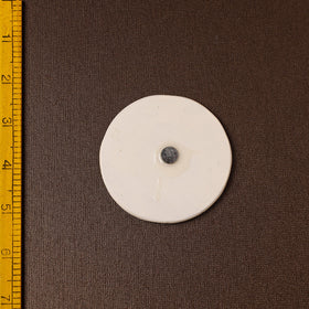  Howrah Bridge - Handpainted Terracotta Fridge Magnet 