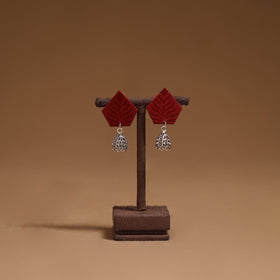 Humera gs fabart handmade earrings - handcrafted