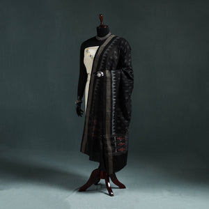 Ikat handloom cotton sambalpuri dupatta 15 - handcrafted