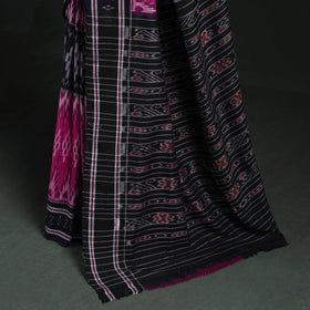 Ikat handloom cotton sambalpuri saree 11 - handcrafted