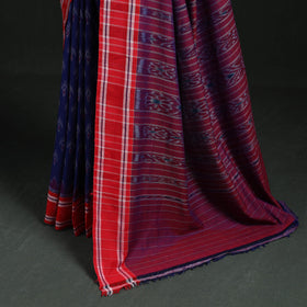 Ikat handloom cotton sambalpuri saree 67 - handcrafted