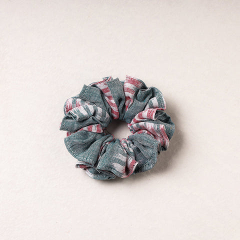  Ikat Weave Cotton Elastic Rubber Band/Scrunchie 