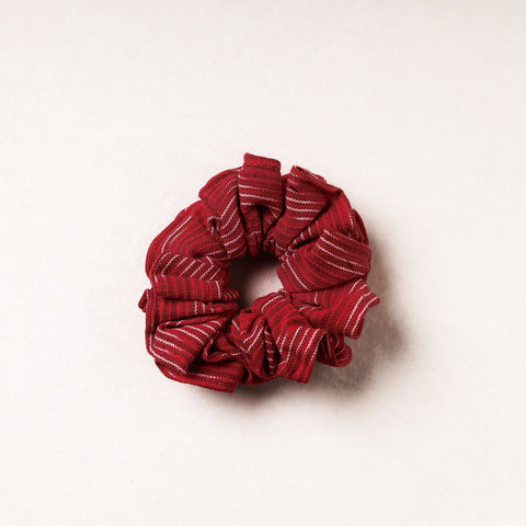  Ikat Weave Cotton Elastic Rubber Band/Scrunchie 