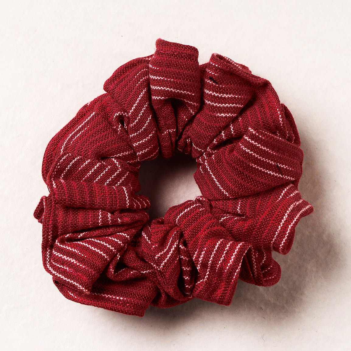  Ikat Weave Cotton Elastic Rubber Band/Scrunchie 