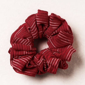  Ikat Weave Cotton Elastic Rubber Band/Scrunchie 