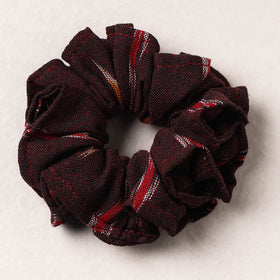  Ikat Weave Cotton Elastic Rubber Band/Scrunchie 