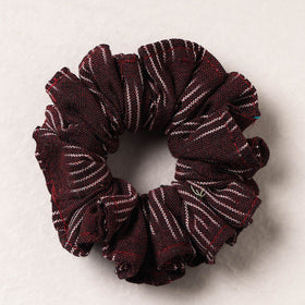  Ikat Weave Cotton Elastic Rubber Band/Scrunchie 