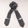   Ikat Weave Cotton Elastic Rubber Band/Scrunchie Tie 