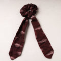   Ikat Weave Cotton Elastic Rubber Band/Scrunchie Tie 