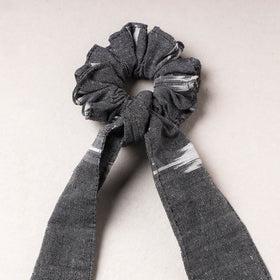   Ikat Weave Cotton Elastic Rubber Band/Scrunchie Tie 