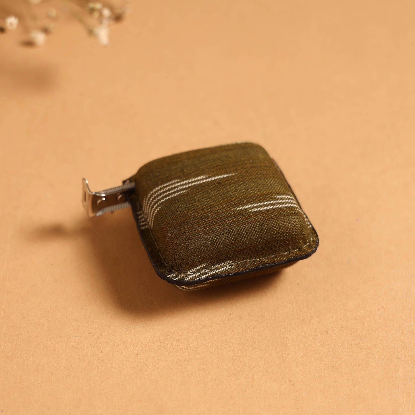 Ikat weave multipurpose measuring tape 05 - handcrafted