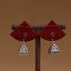 Ikra gs fabart handmade earrings - handcrafted