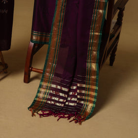 Ilkal kasuti embroidery cotton 3pc unstitched dress