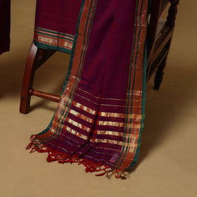 Ilkal kasuti embroidery cotton 3pc unstitched dress