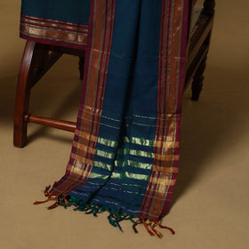 Ilkal kasuti embroidery cotton 3pc unstitched dress