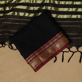 Ilkal kasuti embroidery cotton 3pc unstitched dress