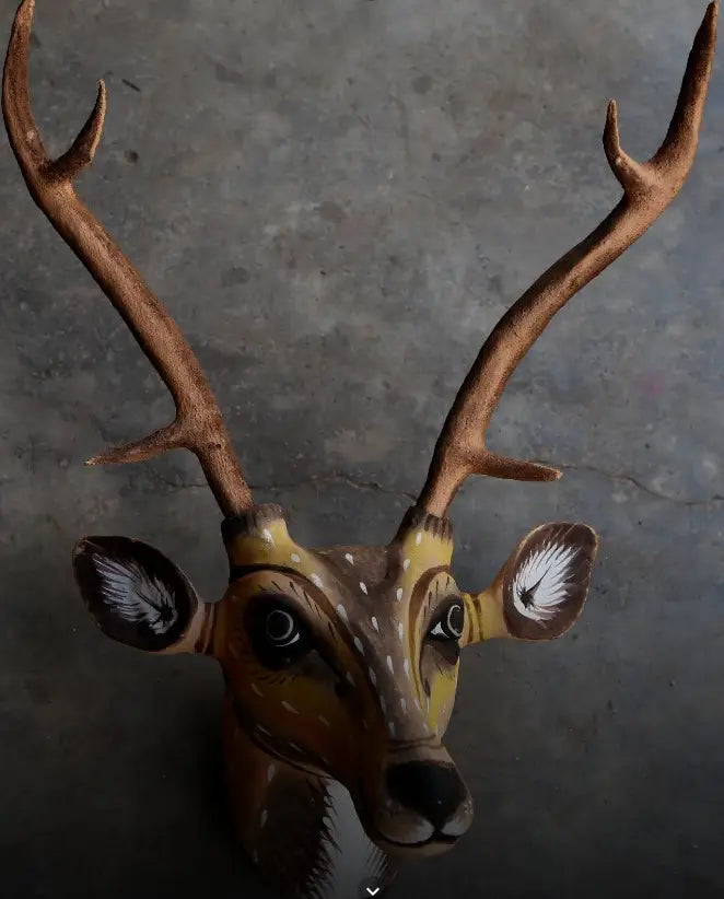 The many faces of purulia masks