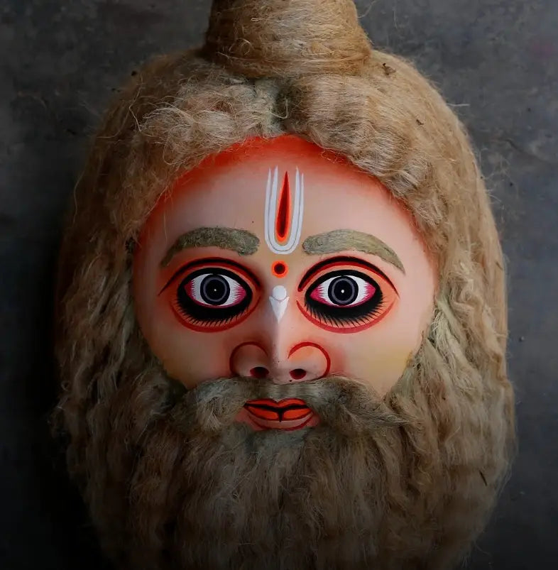 The many faces of purulia masks