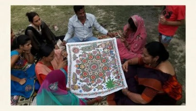 seema singh with rural and urban womens