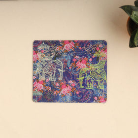 Indian Wedding Elephant Printed Mouse Pad