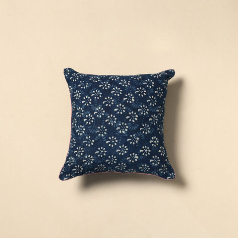 Indigo bagru cushion cover 11 - handcrafted