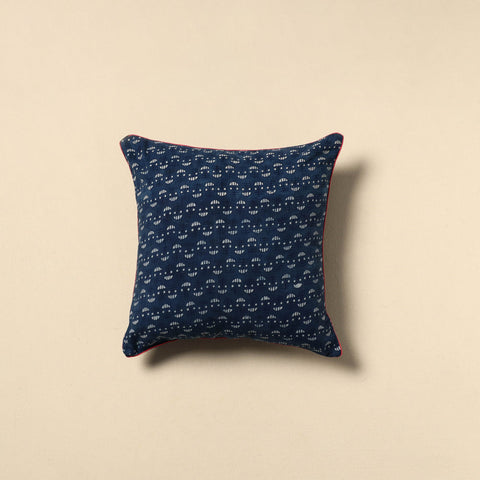 Indigo bagru cushion cover 12 - handcrafted