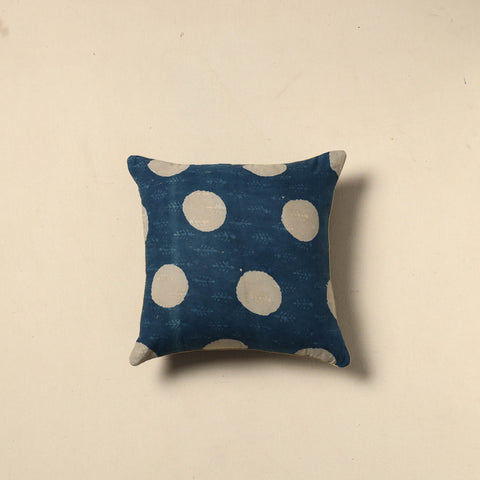 Indigo bagru cushion cover 19 - handcrafted