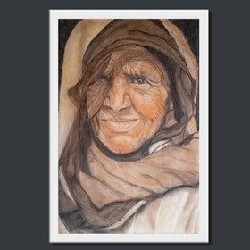  Handpainted Art Work On Canvas by Meenakshi Ratnakar 