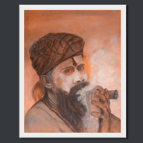  Handpainted Art Work On Canvas by Meenakshi Ratnakar 