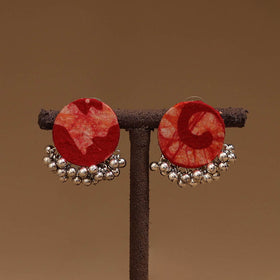 Isha ghungroo work fabart handmade earrings - handcrafted