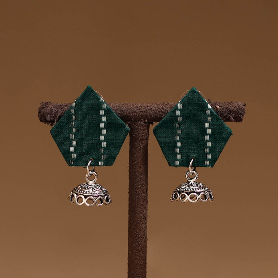 Ishika gs fabart handmade earrings - handcrafted