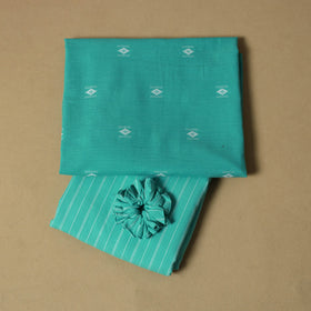 Jacquard cotton 2pc unstitched dress material 03