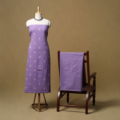 Jacquard cotton 2pc unstitched dress material 15