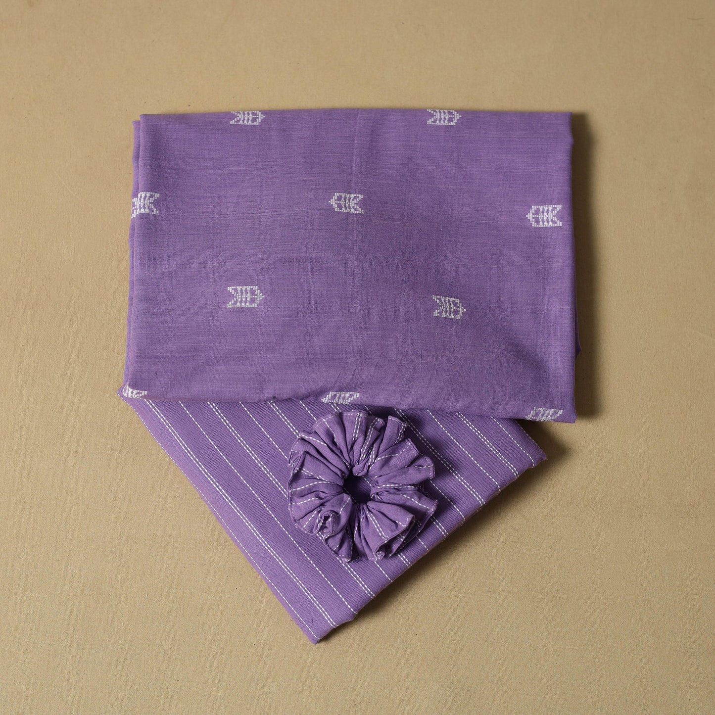 Jacquard cotton 2pc unstitched dress material 15