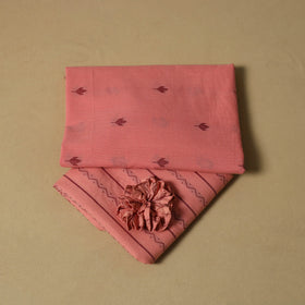 Jacquard cotton 2pc unstitched dress material 17