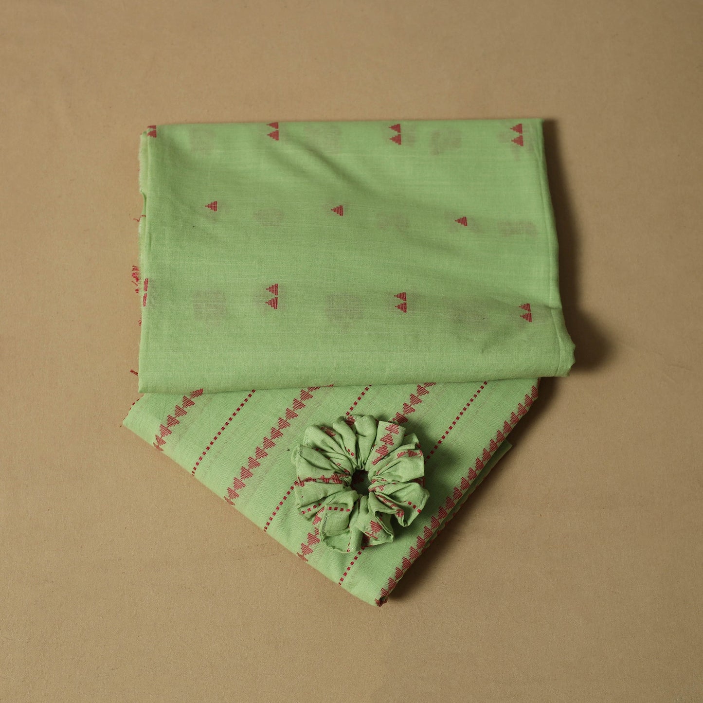 Jacquard cotton 2pc unstitched dress material 18