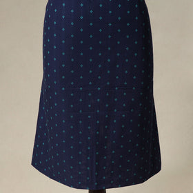 Jacquard cotton 2pc unstitched dress material with earrings