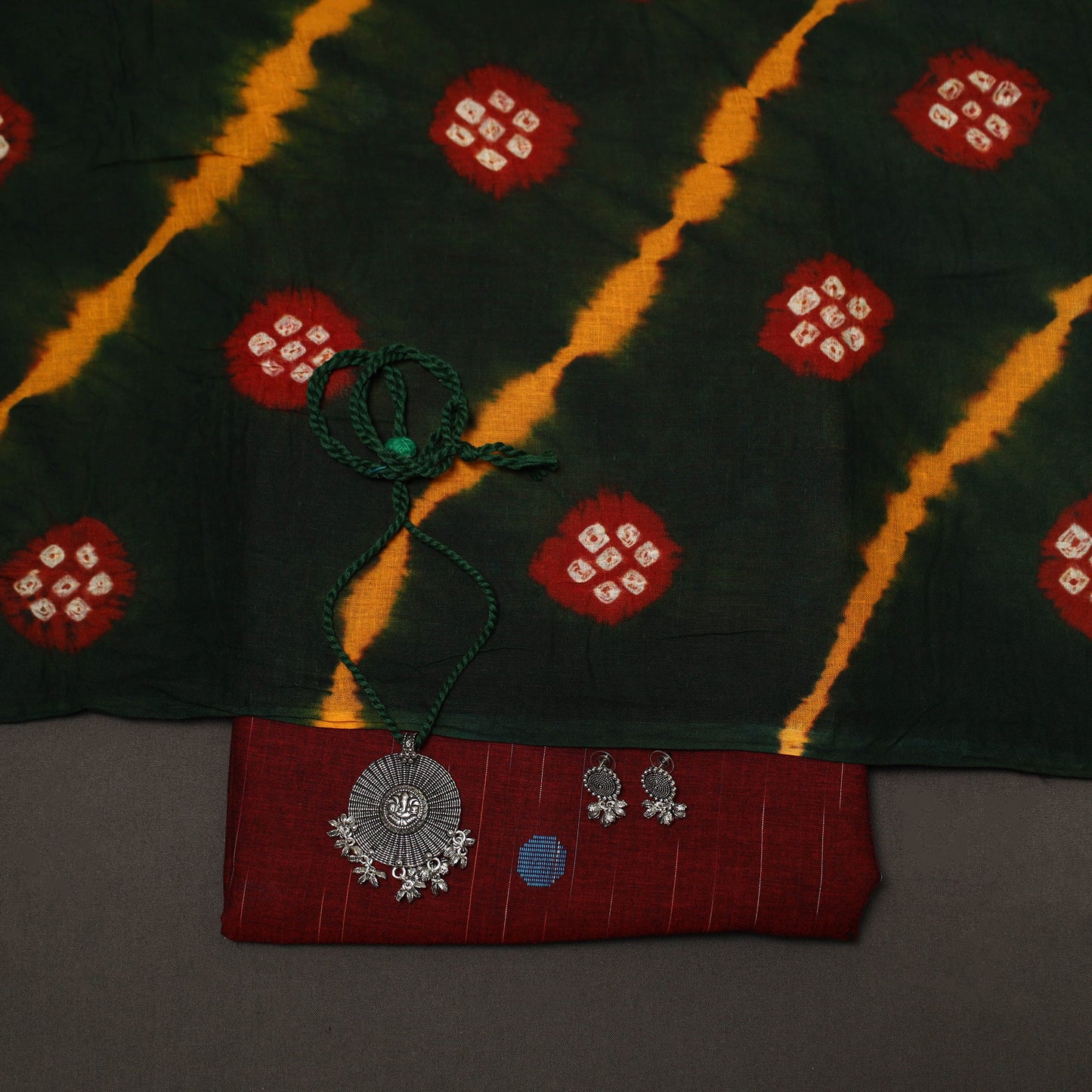 Jacquard cotton 2pc unstitched dress material