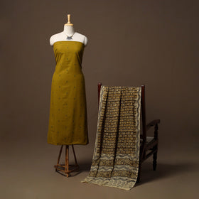 Jacquard cotton 2pc unstitched dress material