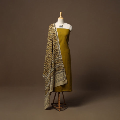 Jacquard cotton 2pc unstitched dress material