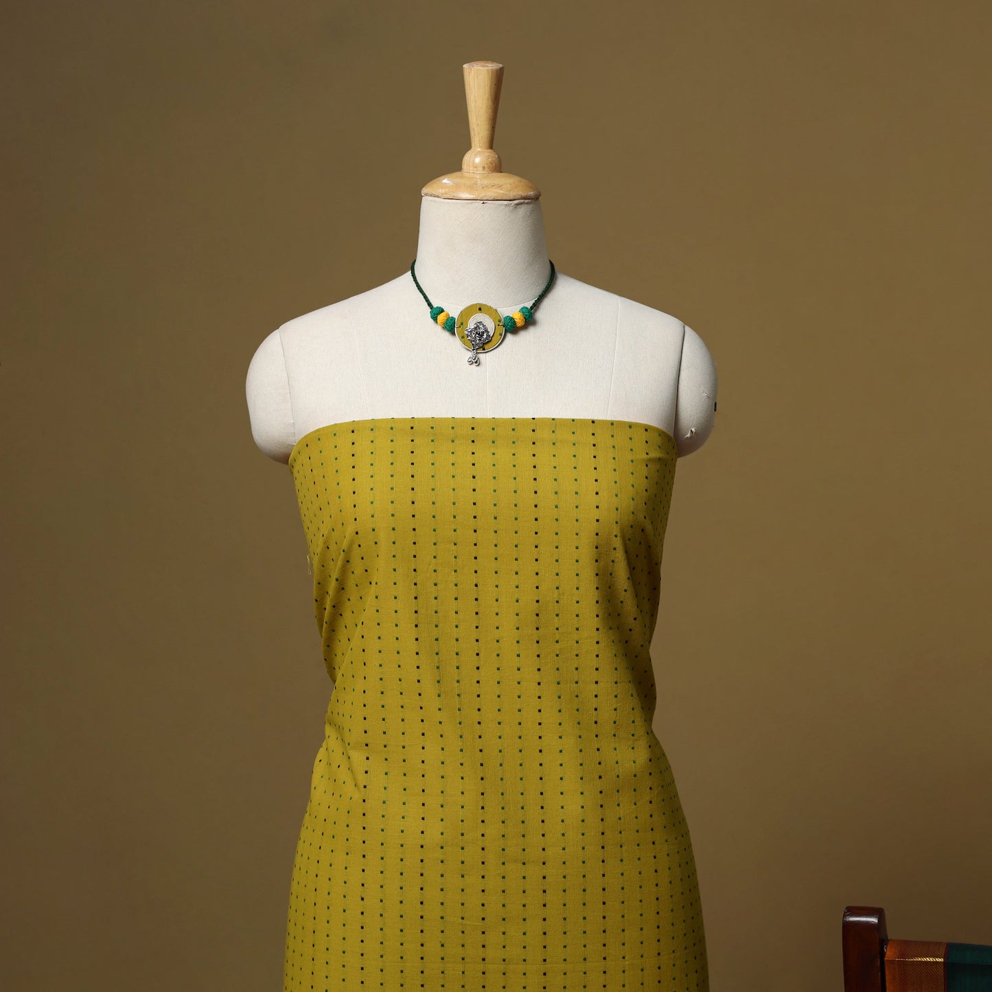 Jacquard cotton 2pc unstitched dress material