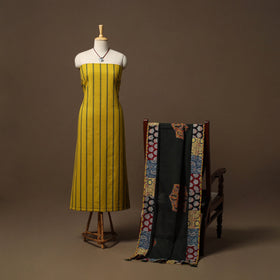 Jacquard cotton 2pc unstitched dress material