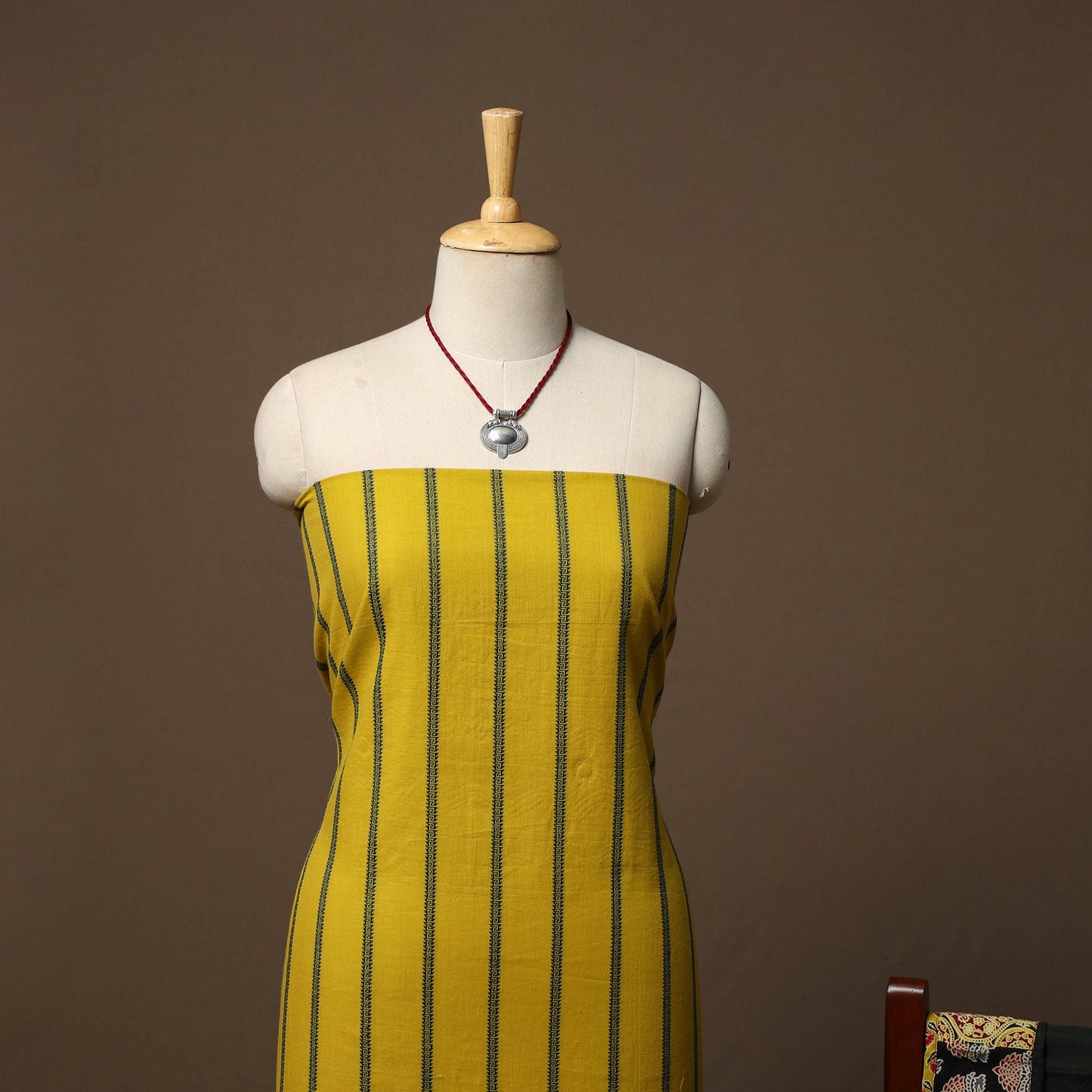 Jacquard cotton 2pc unstitched dress material