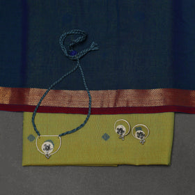 Jacquard cotton 2pc unstitched dress material