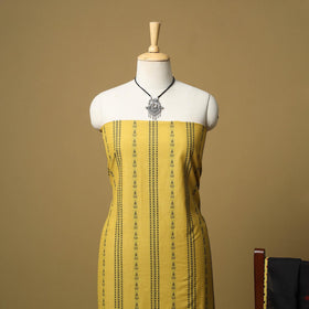 Jacquard cotton 2pc unstitched dress material