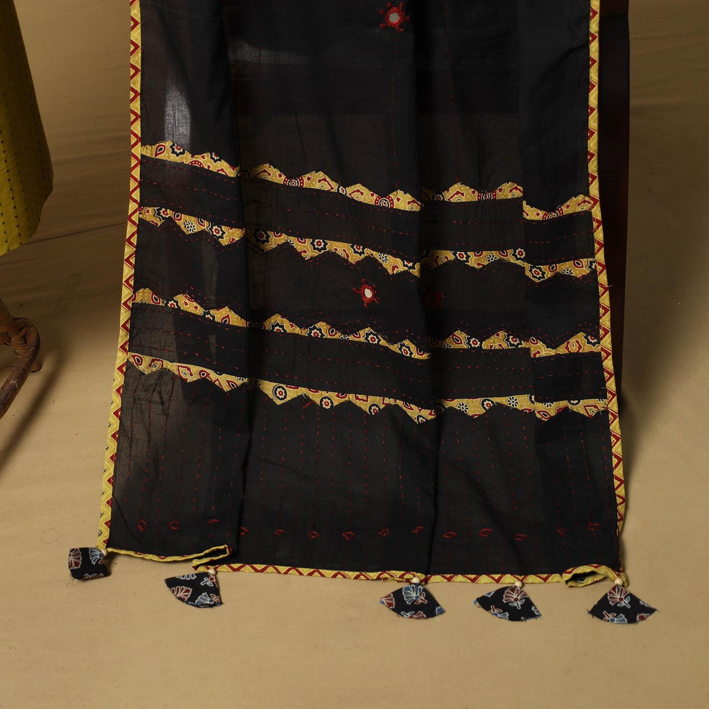 Jacquard cotton 2pc unstitched dress material