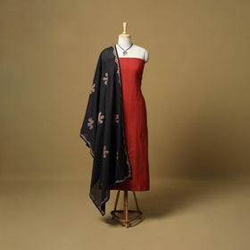 Jacquard cotton 2pc unstitched dress material