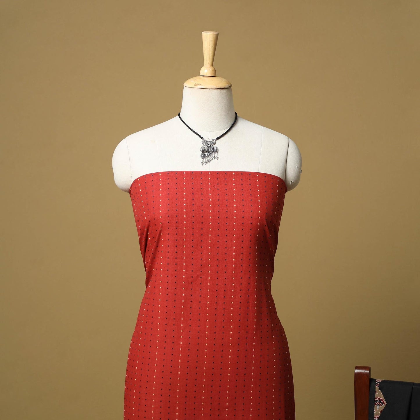 Jacquard cotton 2pc unstitched dress material