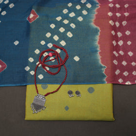 Jacquard cotton 2pc unstitched dress material